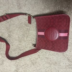Red Coach Purse
